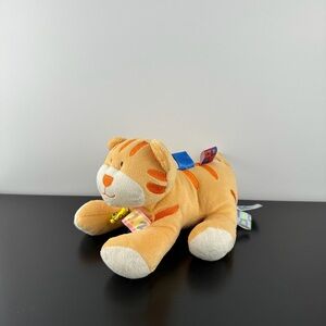 Mary Meyer Taggies Rare Baby Tiger Kitty Cat 8” Orange White Striped Plush